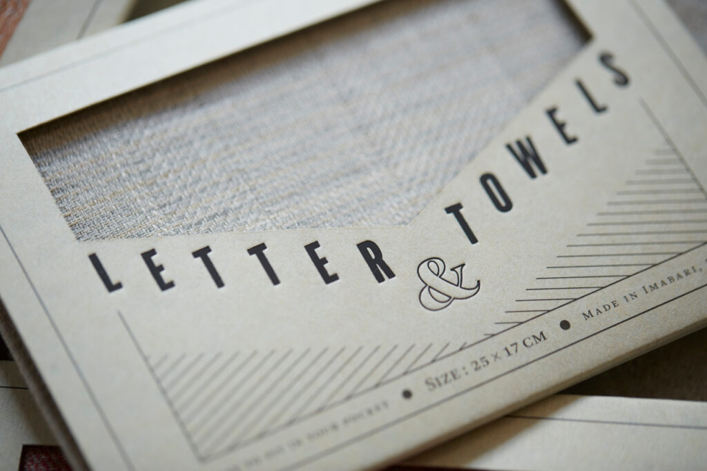 水布人舎　LETTER＆TOWELS