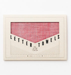 LETTER&TOWELS商品ンパッケージ画像