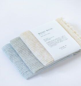 washi wash 和紙のボディタオル