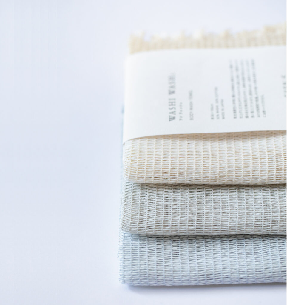 washi wash 和紙のボディタオル