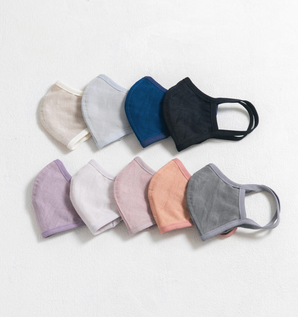 ﾍﾟﾀﾙ布マスクサイズMサイズ全９色画像