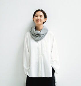 NECKABLE　ウールスヌード着用画像