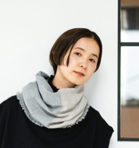 NECKABLE　ウールスヌード着用画像