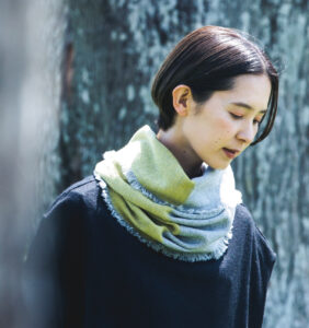 NECKABLE ウールスヌード着用画像