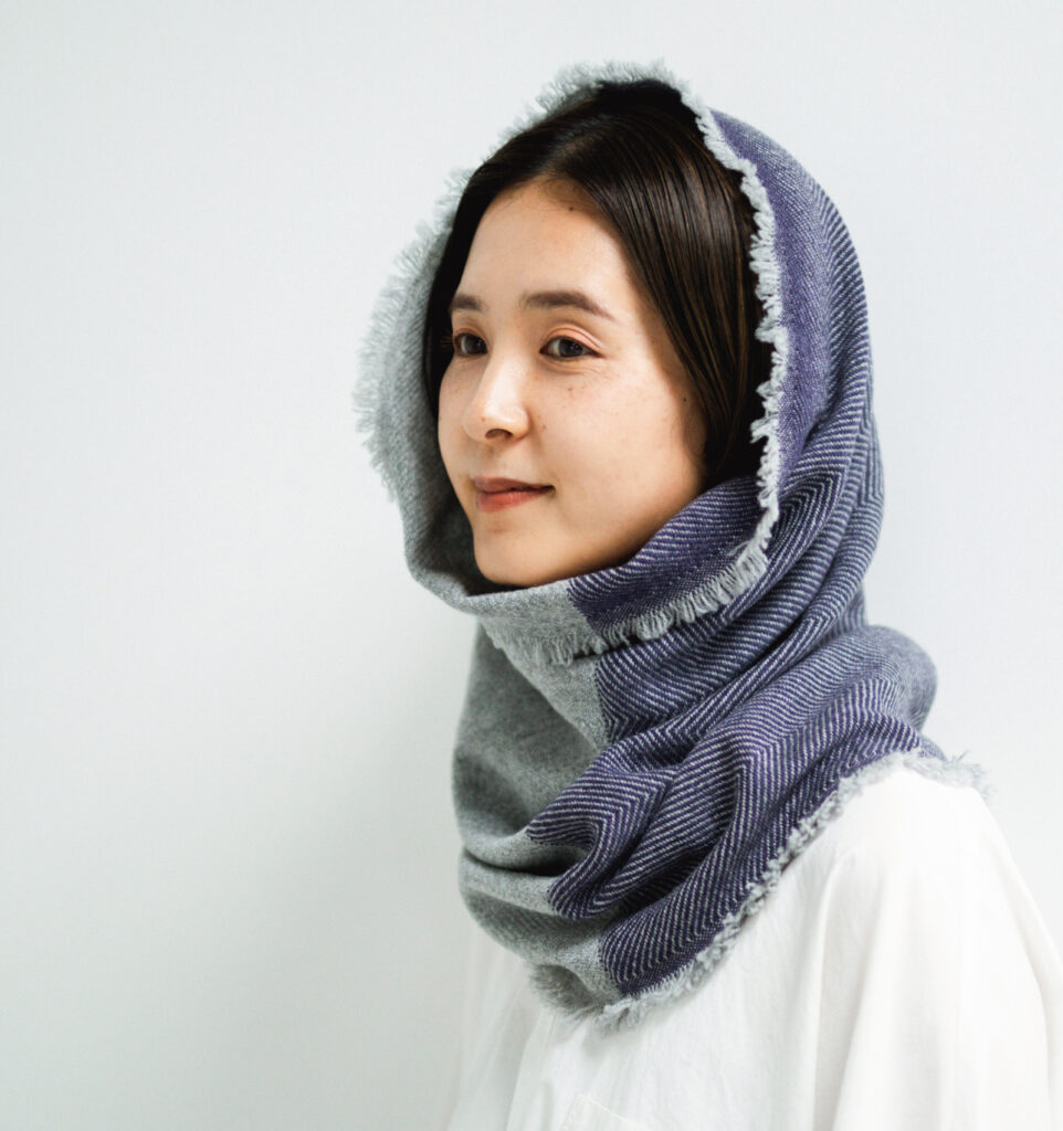 NECKABLE　ウールスヌード着用画像