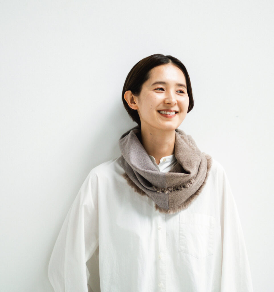 NECKABLE　ウールスヌード着用画像