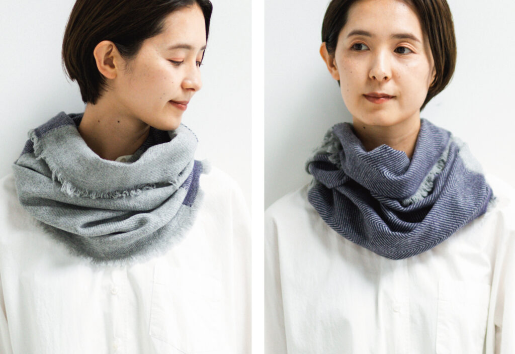 NECKABLE　ウールスヌード着用画像