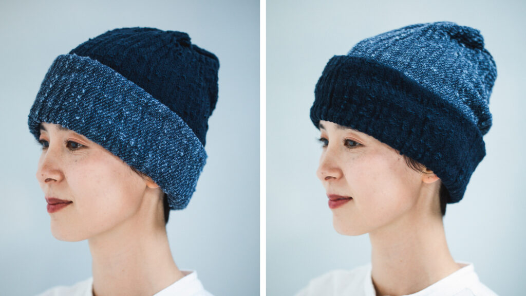 8WAY COTTON CAＰ　コットンキャップ　アレンジ着用画像