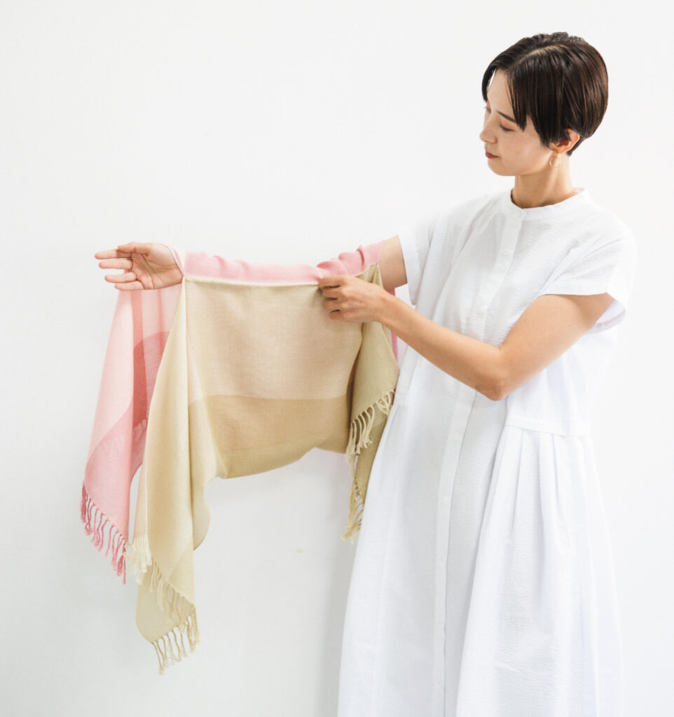 WAKKA　リングストール　着用画像