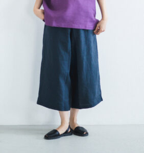 loosy8 八分丈パンツ　着用画像