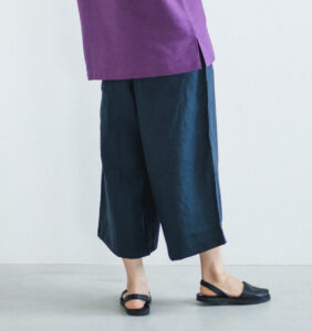 loosy8 八分丈パンツ　着用画像