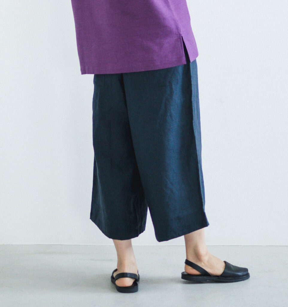 loosy8 八分丈パンツ　着用画像