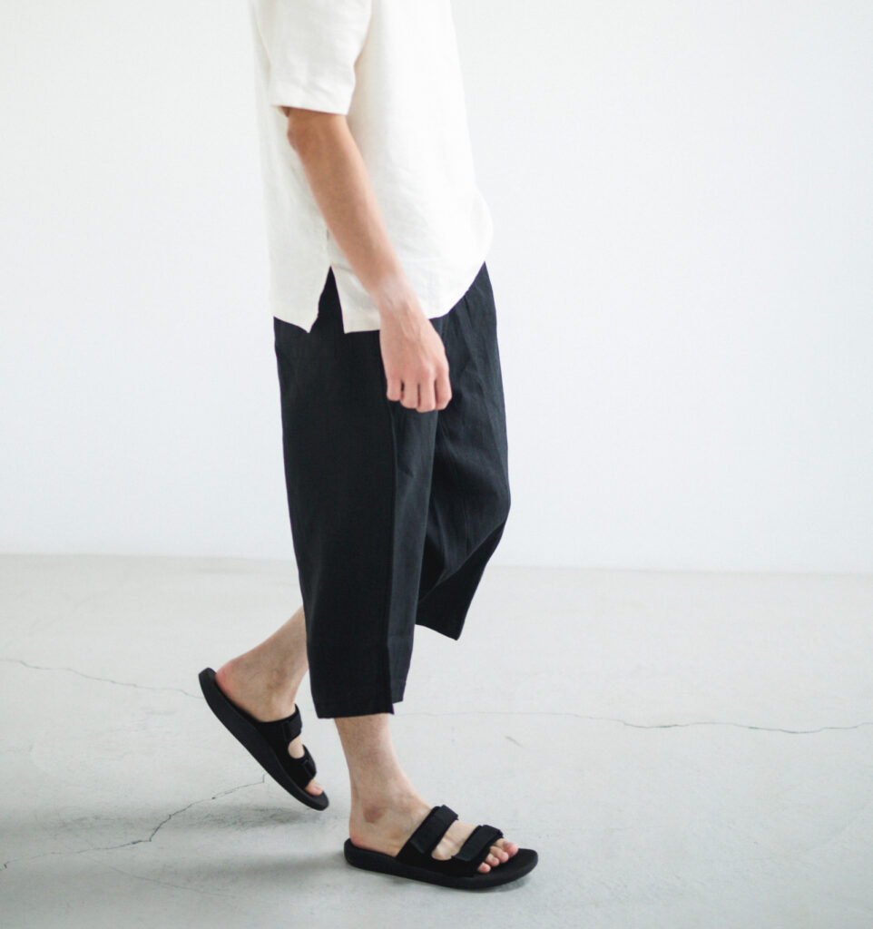 loosy8 八分丈パンツ　着用画像