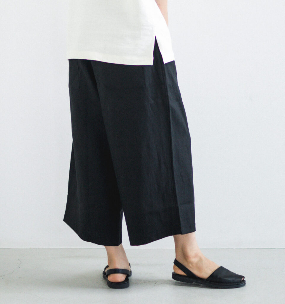 loosy8 八分丈パンツ　着用画像