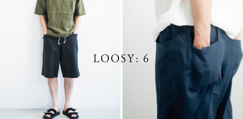 LOOSY リラックスウェア 着用画像