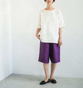 loosy６ 六分丈パンツ　着用画像