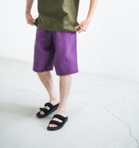 loosy６ 六分丈パンツ　着用画像
