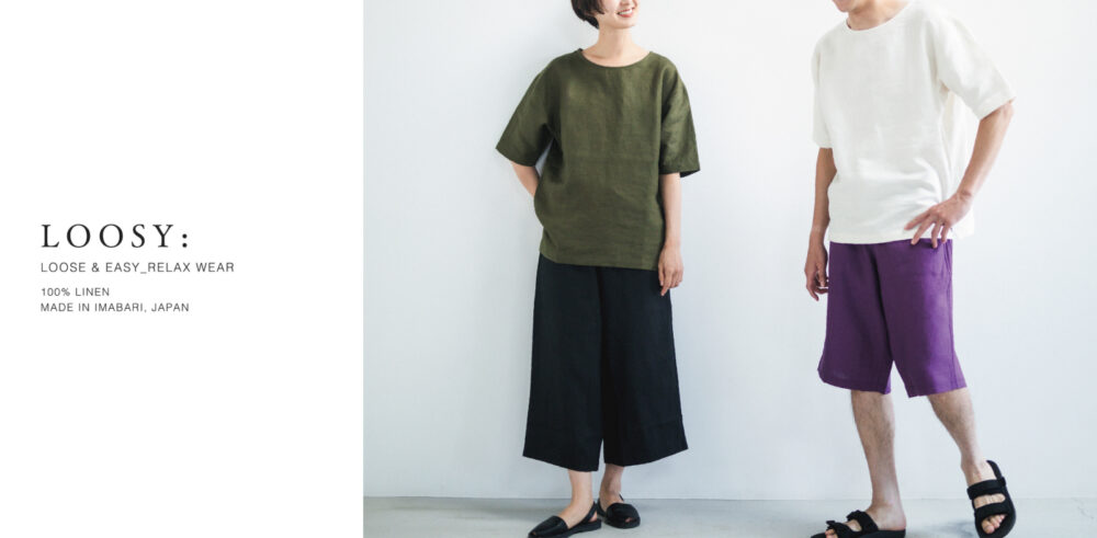 LOOSY リラックスウェア 着用画像
