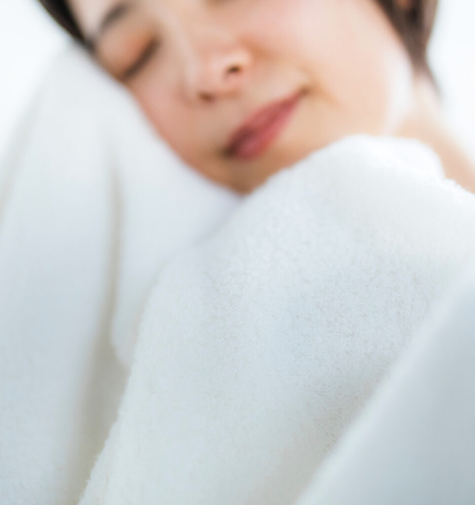 masiro neo 今治タオル 白タオル 肌に触れる画像