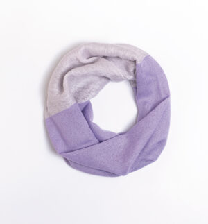 NECKABLE シルクコットン スヌード 着用画像