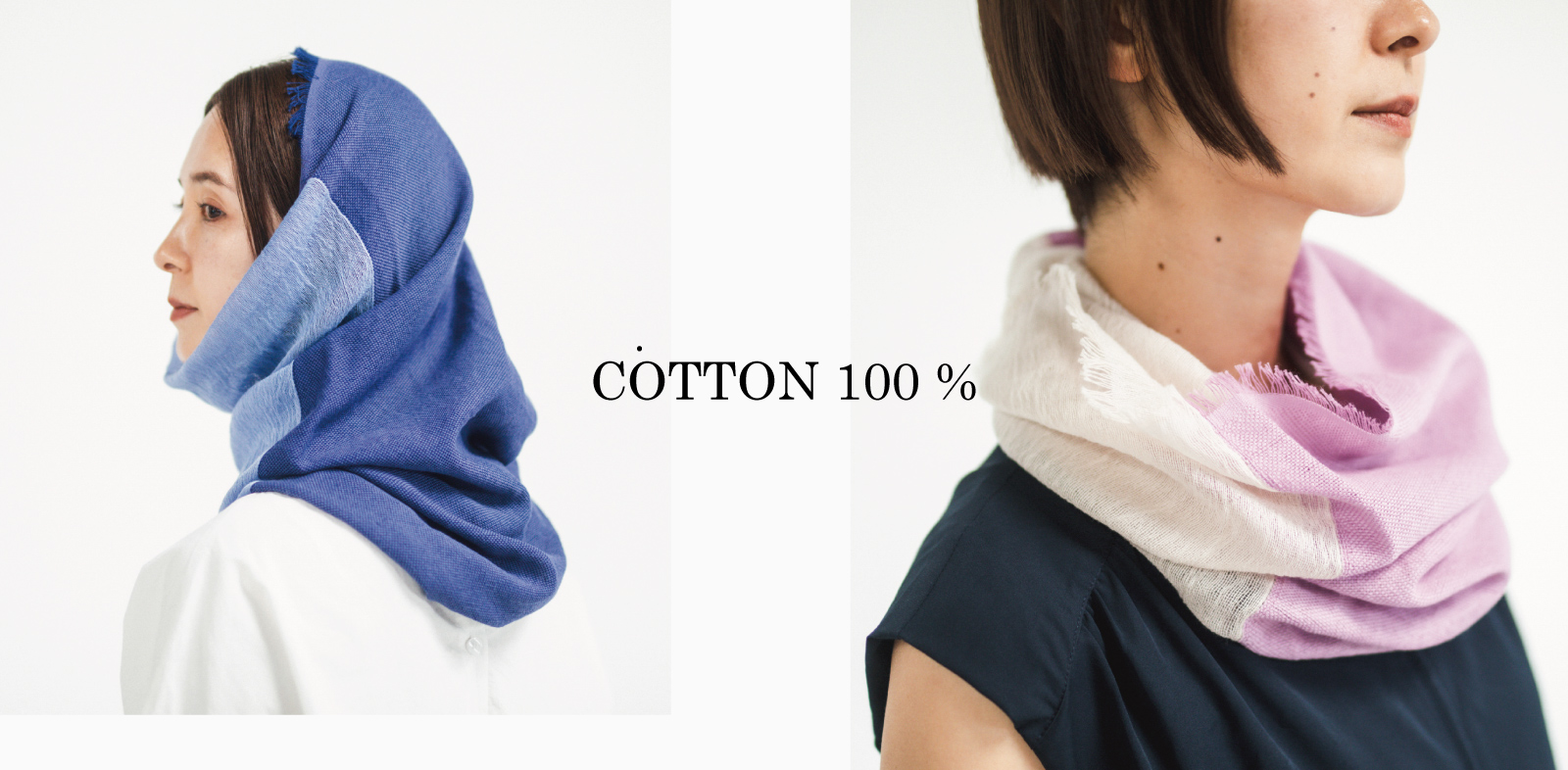 NECKABLE コットンパーカースヌード