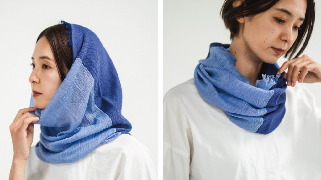 NECKABLE コットンパーカースヌード
